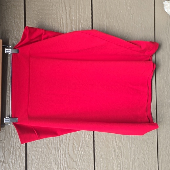 F21 Forever 21+ Plus Red Pencil stretch Skirt,3x - Picture 1 of 8